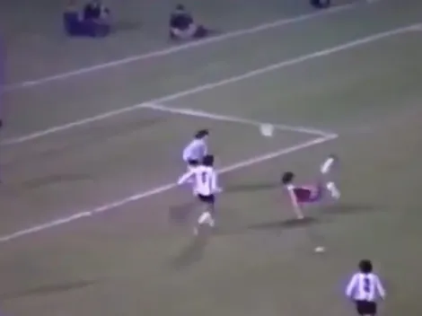 Castec y su gol de chilena en un 18 de septiembre