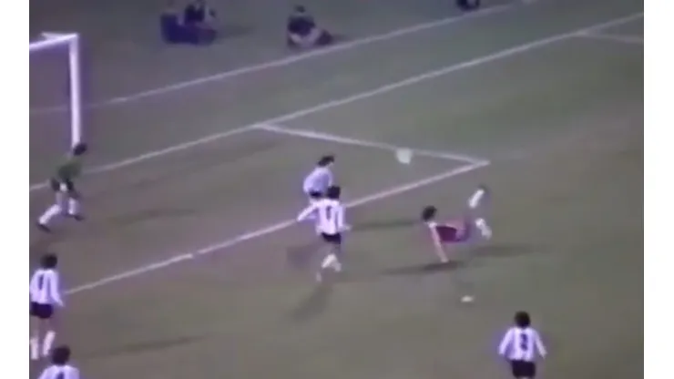 El golazo de chilena de Sandrino Castec el 18 de septiembre de 1980.
