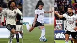 Jugadores de Colo Colo Maximiliano Falcón, Emiliano Amor y Dahiana Bogarín anduvieron "reguleques" en el Test de la chilenidad en este 18 de septiembre