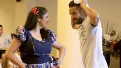 Mauricio Huaso Isla es uno de los que saca la cara por los sobrenombres del fútbol chileno en Fiestas Patrias