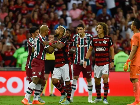 Arturo Vidal y Erick Pulgar no pudieron zapatear de lo lindo con el Flamengo en el clásico