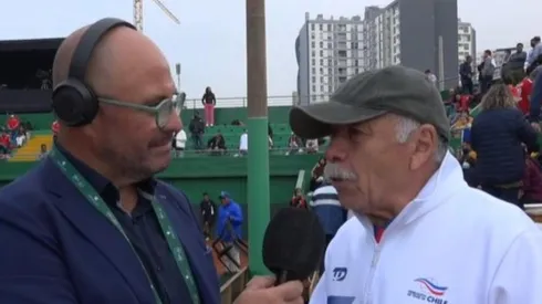 El Chino está presente en Lima acompañando al equipo chileno de Copa Davis