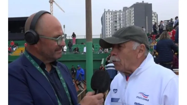 El Chino está presente en Lima acompañando al equipo chileno de Copa Davis