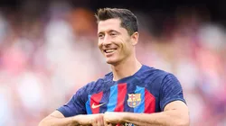 El polaco sigue anotando con la camiseta del cuadro culé