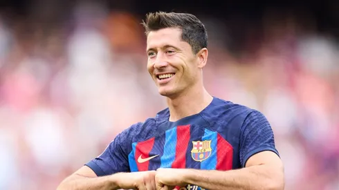 El polaco sigue anotando con la camiseta del cuadro culé