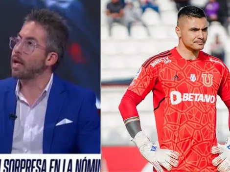 Pelotazo se banca la nominación de Campos a La Roja: "Es el arquero del futuro"
