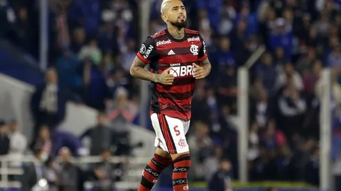 Vidal llegó este año a Flamengo