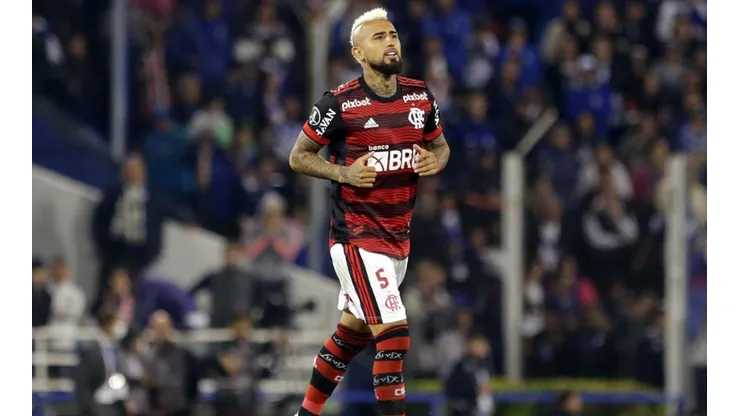 Vidal llegó este año a Flamengo