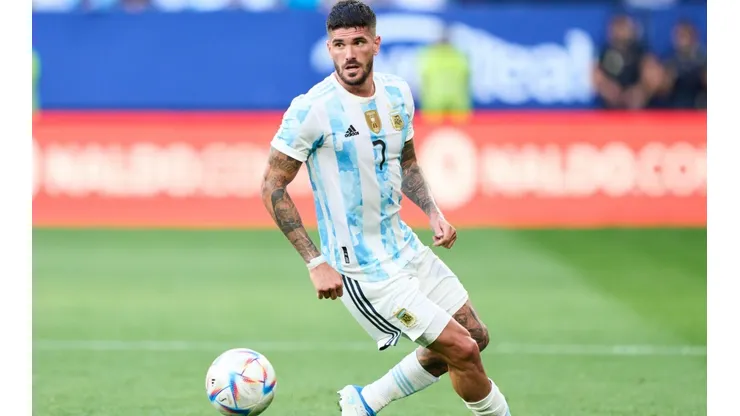 Rodrigo de Paul se ilusiona con el Mundial Qatar 2022