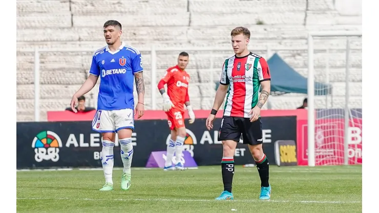 Luis Casanova fue una de las figuras de Universidad de Chile ante Palestino