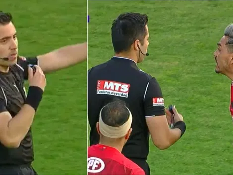 La insólita acción del árbitro en el duelo entre Everton y Ñublense