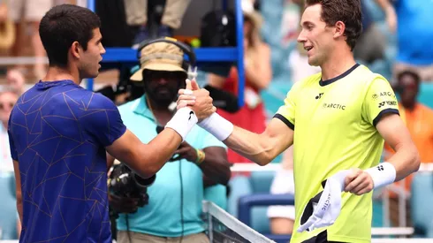 Ruud y Alcaraz se enfrentan en la final del US Open 2022.
