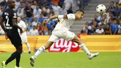 Alexis Sánchez fue titular en la caída del Marsella ante Frankfurt