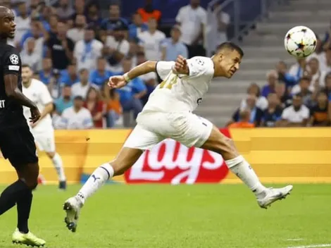 Marsella con Sánchez en cancha cae ante el Frankfurt