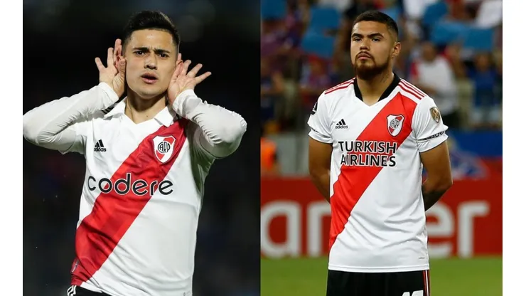 Solari y Díaz, titulares en el partido más importante del fútbol argentino.