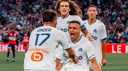 Marsella comenzó perdiendo ante Tottenham en la Champions League.