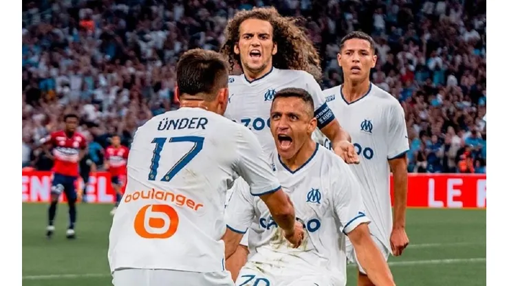 Marsella comenzó perdiendo ante Tottenham en la Champions League.