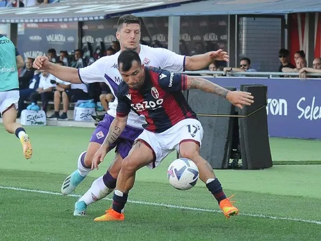 Medel y Bologna tienen que luchar más de la cuenta para derrotar a la Fiorentina