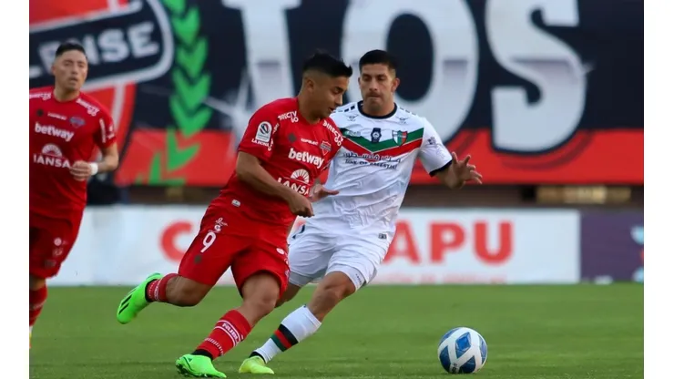 Ñublense y Palestino luchaban por el tercer lugar de la tabla de posiciones
