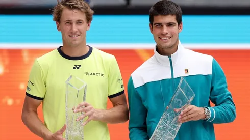 Alcaraz le ganó el Masters 1000 de Miami a Ruud en este mismo año