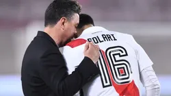 Gallardo se mostró optimista con la presencia de Solari ante Boca.