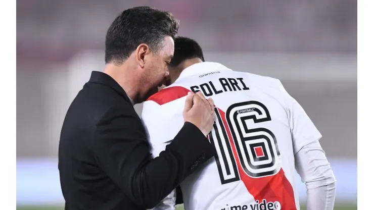 Gallardo se mostró optimista con la presencia de Solari ante Boca.