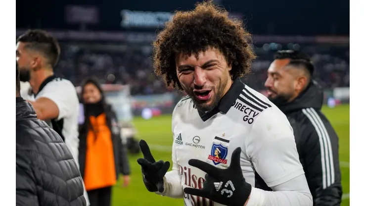 Maximiliano Falcón contento por el triunfo de Colo Colo
