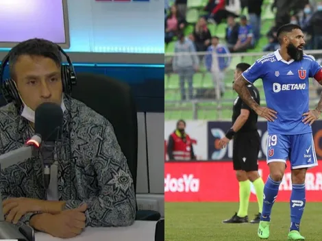 Valdivia desata su furia por la forma de jugar de la U y se la juega por Fernández