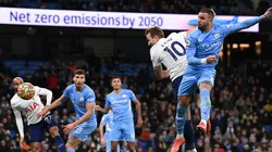 Manchester City y Tottenham están igualados en puntaje en la Premier League.
