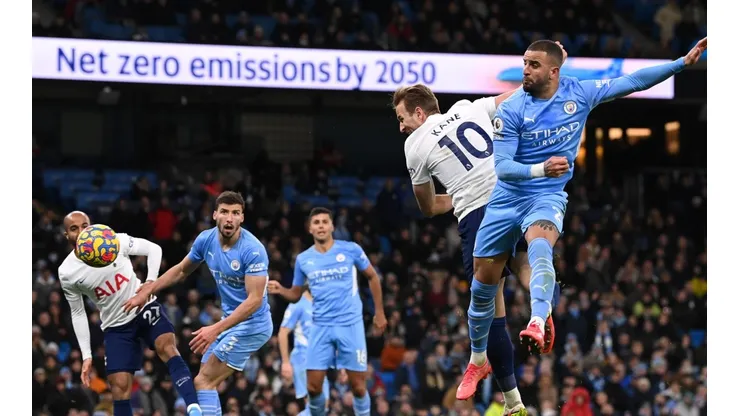 Manchester City y Tottenham están igualados en puntaje en la Premier League.