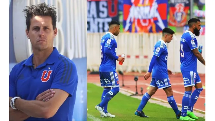 Diego Rivarola le cayó con todo a los jugadores de la U