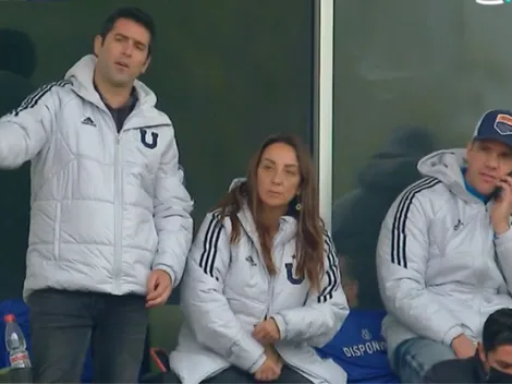 FOTOS | Clark y Pérez en el Estadio Elías Figueroa apoyando a la U
