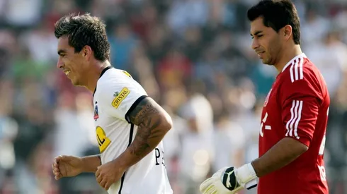 Paredes le hizo un queque a Johnny Herrera.