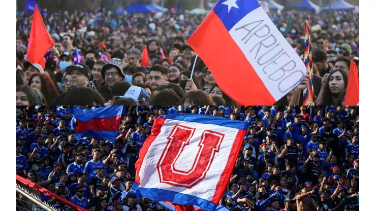 Humorista mete el dedo en la llaga con un reel y comenta que no son buenos tiempos para ser hincha de Universidad de Chile y partidario del Apruebo