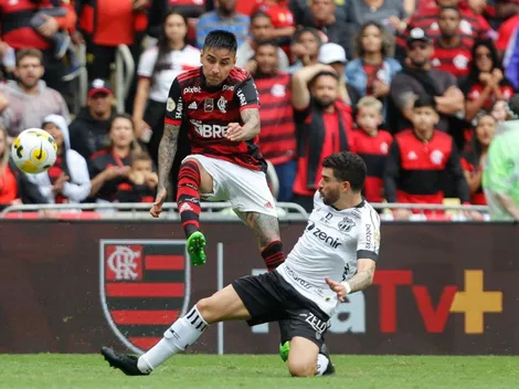Erick Pulgar ya convenció a todos de su talento en el Flamengo de Brasil