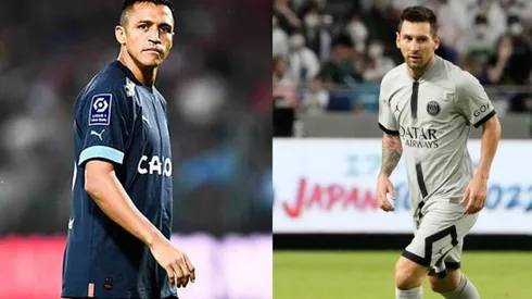 Alexis Sánchez pilló a Lionel Messi en la tabla de goleadores de la Ligue 1.