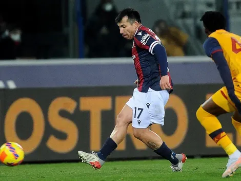 El rockstar Gary Medel y su palco personalizado en el Bologna