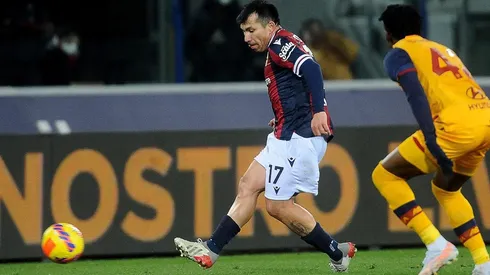 Gary Medel disfruta en el Bologna de un buen nivel y, además, aprovecha su estadía en el club para tener su espacio exclusivo en el Renato Dall'Ara