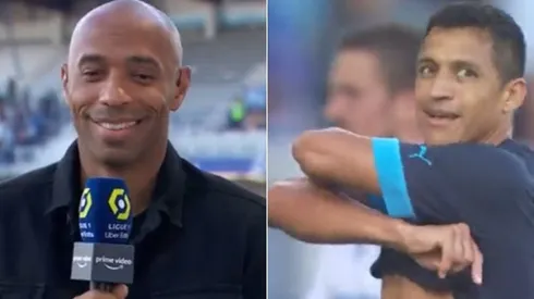Alexis Sánchez y Thierry Henry protagonizaron un gran momento