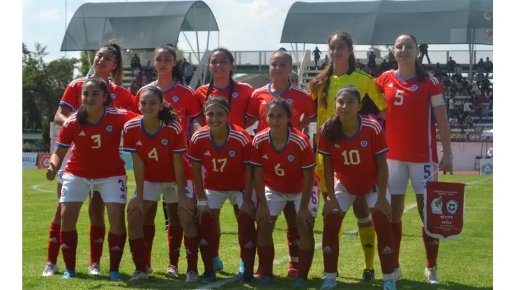 La Roja femenina Sub 17 se sigue preparando con todo para el Mundial y derrota a México como visita en torneo amistoso