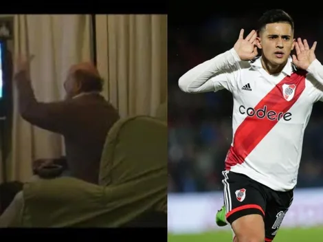 Tano Pasman no pasa rabias y está chocho con Pablo Solari en River