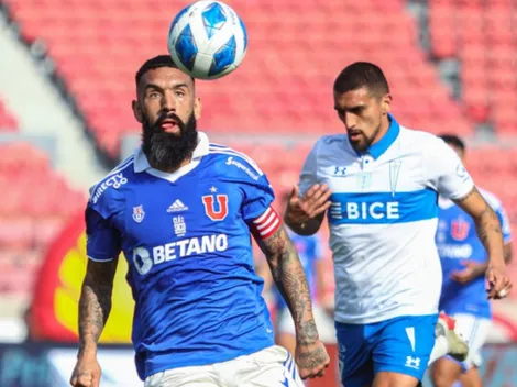 Ronnie Fernández sale al cruce de Marcelo Díaz