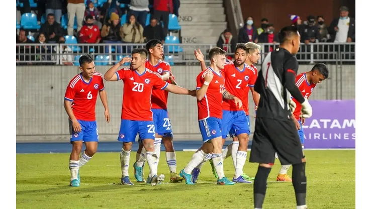 La Roja sub 23 venció por 1-0 a Perú en Iquique