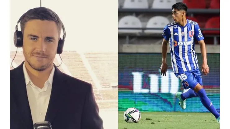 El periodista nacional se choreó con la manera de actuar de Azul Azul.
