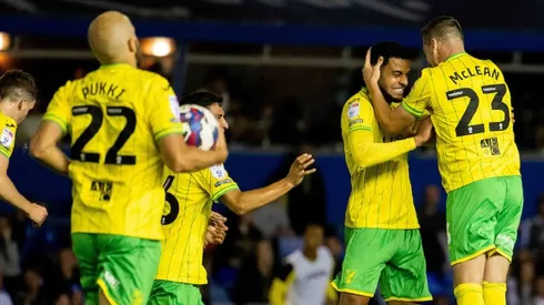 Marcelino Núñez fue titular en el triunfo del Norwich City