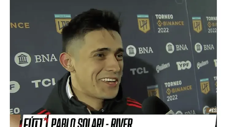 Solari recibió una lluvia de insultos al terminar el partido entre River y Tigre.