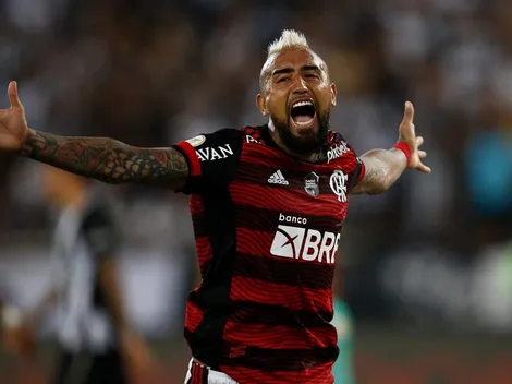 Vidal es elegido como el mejor jugador de la jornada 24° en el Brasileirao
