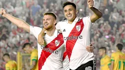 Solari clasifica a River Plate con un hat-trick frente a Defensa y Justicia.