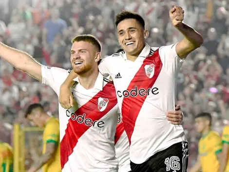 Solari clasifica a River Plate con un hat-trick frente a Defensa y Justicia