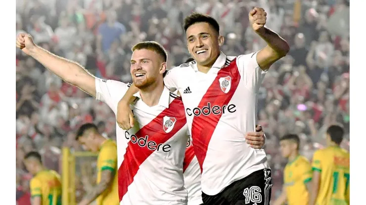 Solari clasifica a River Plate con un hat-trick frente a Defensa y Justicia.